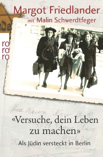 Buchcover und Innenansicht für das Buch: "Versuche, dein Leben zu machen"