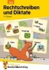 Buchcover und Innenansicht für das Buch: Rechtschreiben und Diktate 4. Klasse