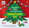 Buchcover und Innenansicht für das Buch: The Very Hungry Caterpillar's Christmas Eve