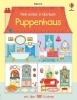 Buchcover und Innenansicht für das Buch: Mein erstes Stickerbuch: Puppenhaus