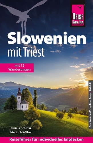 Buchcover und Innenansicht für das Buch: Reise Know-How Reiseführer Slowenien mit Triest