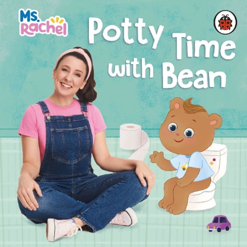 Buchcover und Innenansicht für das Buch: Ms Rachel: Potty Time with Bean