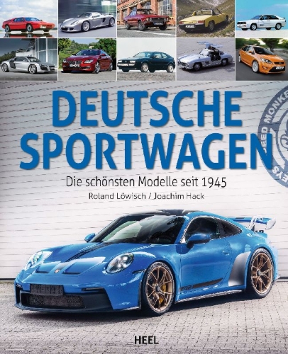 Buchcover und Innenansicht für das Buch: Deutsche Sportwagen