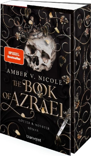 Buchcover und Innenansicht für das Buch: The Book of Azrael (Gods & Monsters 1)