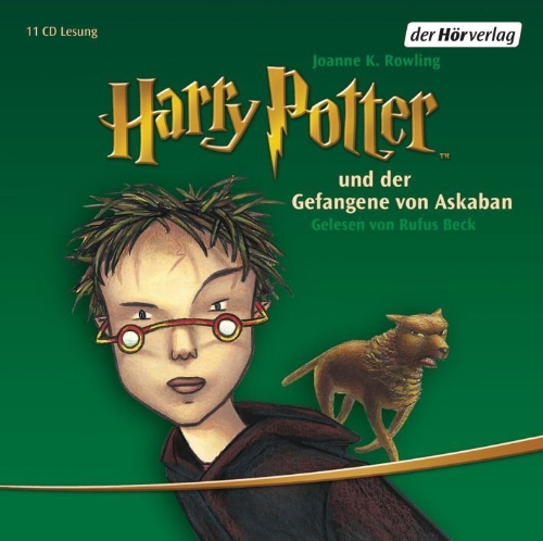 Buchcover und Innenansicht für das Buch: Harry Potter 3 und der Gefangene von Askaban