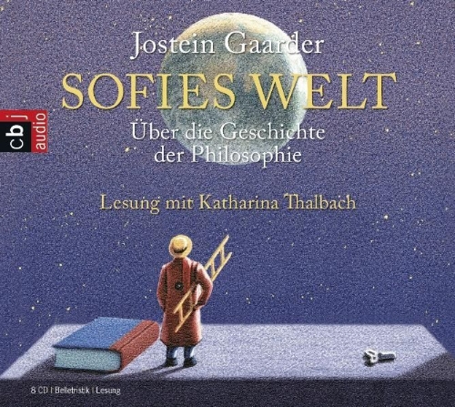 Buchcover und Innenansicht für das Buch: Sofies Welt