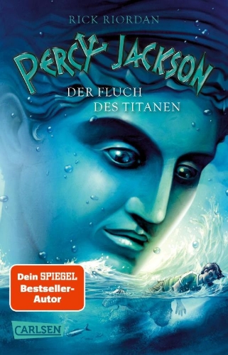 Buchcover und Innenansicht für das Buch: Percy Jackson: Titan's  Curse
