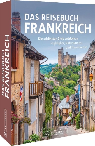 Buchcover und Innenansicht für das Buch: Das Reisebuch Frankreich