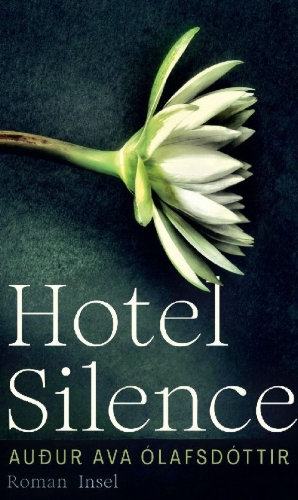 Buchcover und Innenansicht für das Buch: Hotel Silence