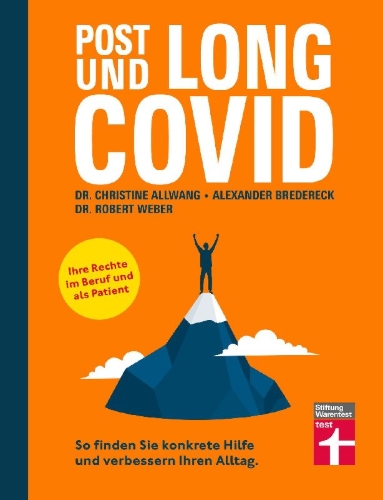 Buchcover und Innenansicht für das Buch: Long Covid und Post Covid