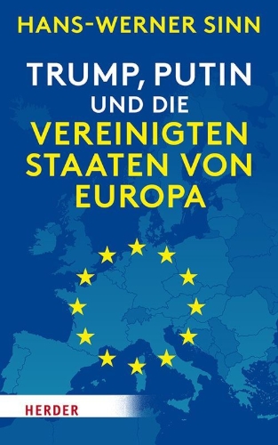 Buchcover und Innenansicht für das Buch: Trump, Putin und die Vereinigten Staaten von Europa