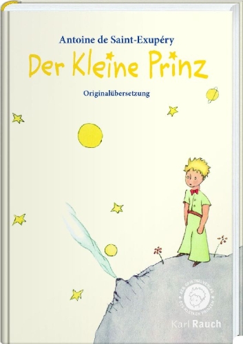 Buchcover und Innenansicht für das Buch: Der Kleine Prinz