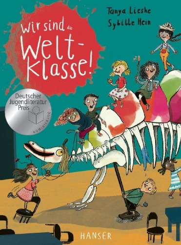 Buchcover und Innenansicht für das Buch: Wir sind (die) Weltklasse