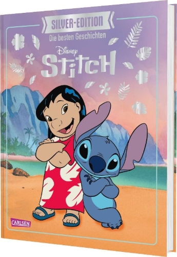 Buchcover und Innenansicht für das Buch: Disney Silver-Edition: STITCH (Geschichten mit Lilo & Stitch)