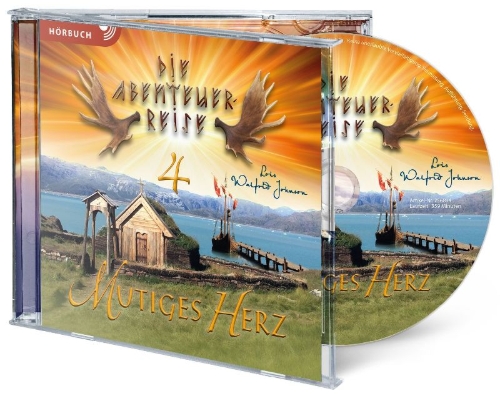 Buchcover und Innenansicht für das Buch: Abenteuerreise 4: Mutiges Herz (Hörbuch [MP3])