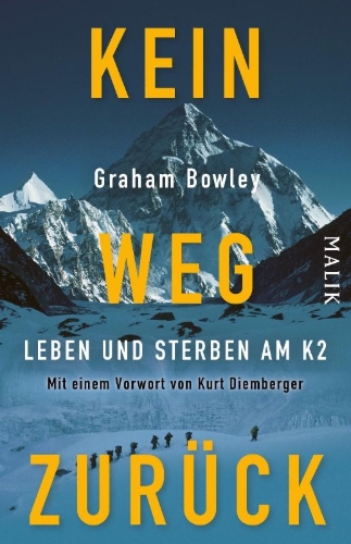 Buchcover und Innenansicht für das Buch: No Way down. Life and Death on K2