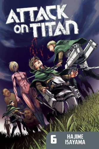 Buchcover und Innenansicht für das Buch: Attack on Titan 06