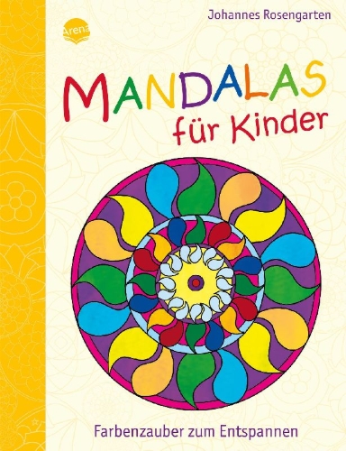 Buchcover und Innenansicht für das Buch: Mandalas für Kinder