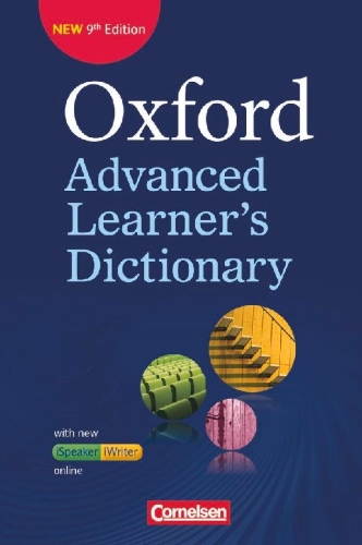 Buchcover und Innenansicht für das Buch: Oxford Advanced Learner's Dictionary B2-C2. Wörterbuch (Festeinband) mit Online-Zugangscode