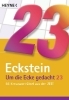 Buchcover und Innenansicht für das Buch: Um die Ecke gedacht 23