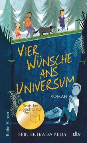 Buchcover und Innenansicht für das Buch: Hello, Universe