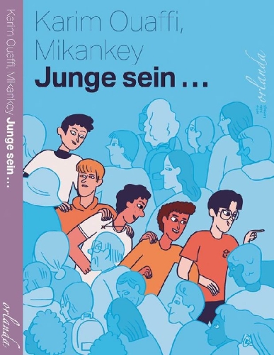 Buchcover und Innenansicht für das Buch: Être garçon