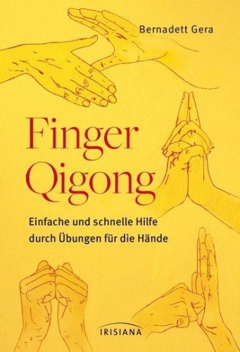 Buchcover und Innenansicht für das Buch: Finger-Qigong