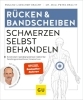 Buchcover und Innenansicht für das Buch: Rücken & Bandscheiben Schmerzen selbst behandeln