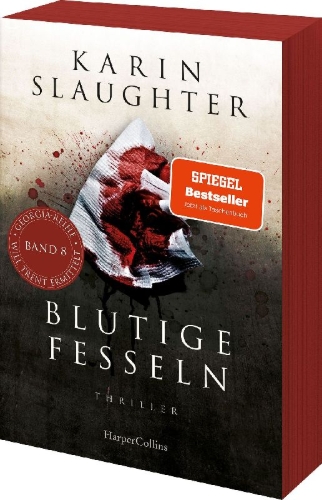 Buchcover und Innenansicht für das Buch: Blutige Fesseln