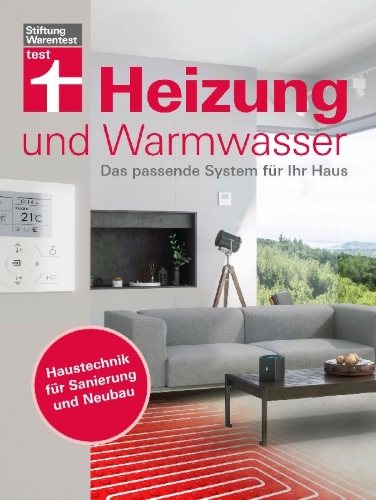 Buchcover und Innenansicht für das Buch: Heizung und Warmwasser