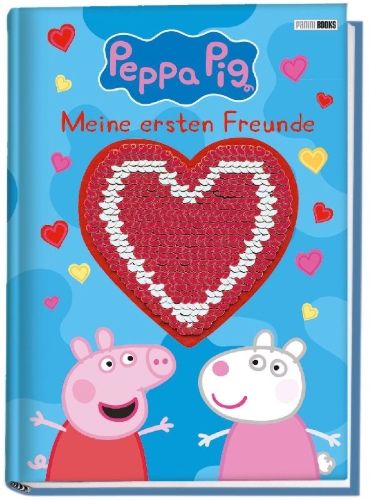 Buchcover und Innenansicht für das Buch: Peppa Pig: Meine ersten Freunde