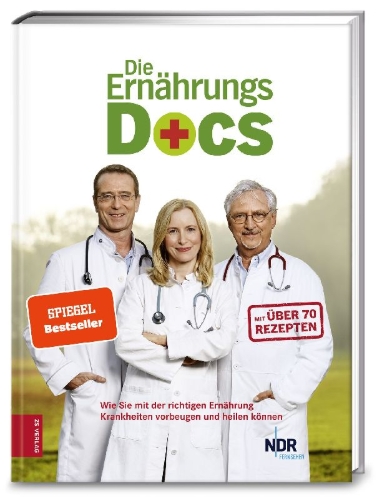 Buchcover und Innenansicht für das Buch: Die Ernährungs-Docs