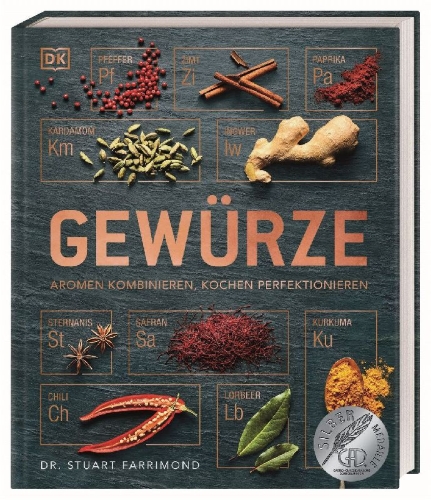 Buchcover und Innenansicht für das Buch: Gewürze