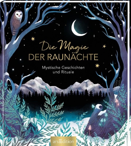 Buchcover und Innenansicht für das Buch: Die Magie der Raunächte