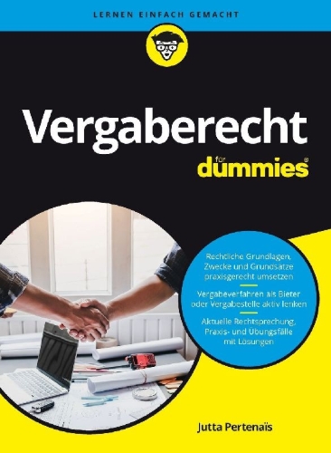 Buchcover und Innenansicht für das Buch: Vergaberecht für Dummies