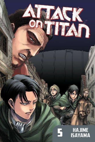Buchcover und Innenansicht für das Buch: Attack on Titan 05