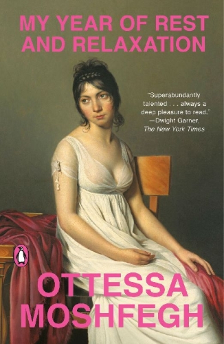 Buchcover und Innenansicht für das Buch: My Year of Rest and Relaxation