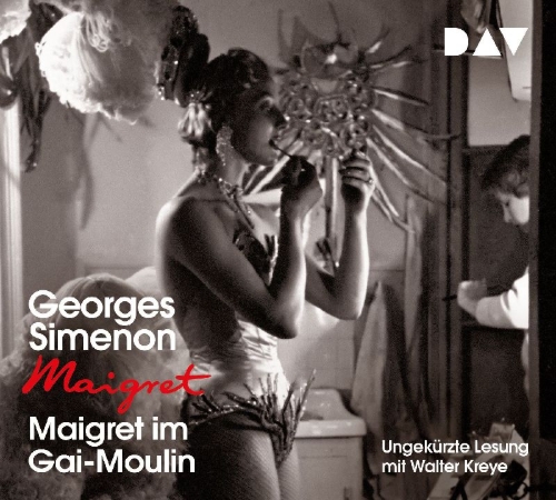 Buchcover und Innenansicht für das Buch: Maigret im Gai-Moulin