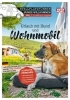 Buchcover und Innenansicht für das Buch: Stellplatzführer Hunde Willkommen