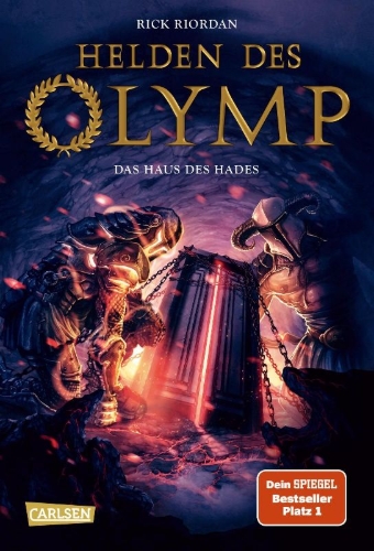 Buchcover und Innenansicht für das Buch: Helden des Olymp 04: Das Haus des Hades