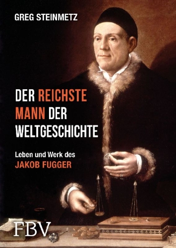 Buchcover und Innenansicht für das Buch: Der reichste Mann der Weltgeschichte