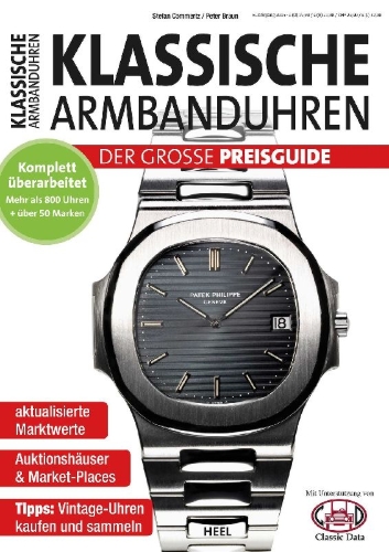 Buchcover und Innenansicht für das Buch: Klassische Armbanduhren
