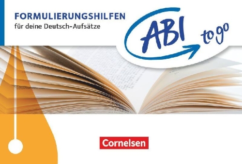 Buchcover und Innenansicht für das Buch: Formulierungshilfen