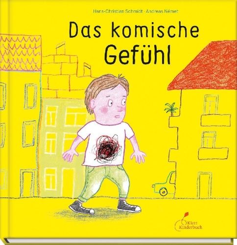Buchcover und Innenansicht für das Buch: Das komische Gefühl