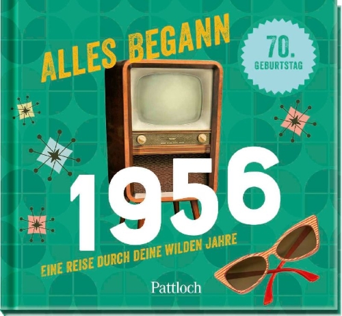 Buchcover und Innenansicht für das Buch: Alles begann 1956