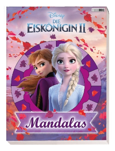 Buchcover und Innenansicht für das Buch: Disney Die Eiskönigin 2: Mandalas