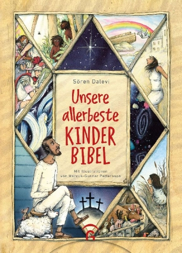 Buchcover und Innenansicht für das Buch: Unsere allerbeste Kinderbibel