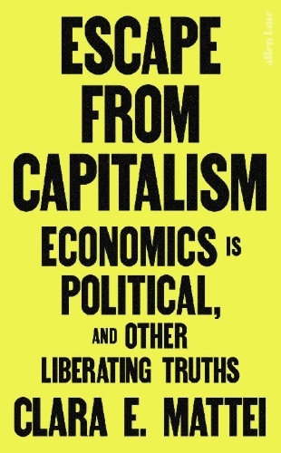 Buchcover und Innenansicht für das Buch: Escape From Capitalism