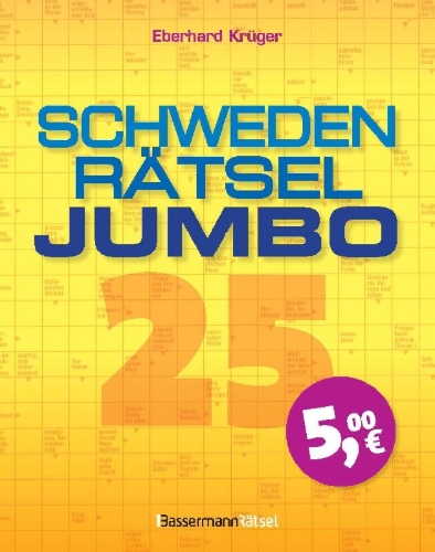 Buchcover und Innenansicht für das Buch: Schwedenrätseljumbo 25