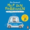 Buchcover und Innenansicht für das Buch: Hilf den Fahrzeugen